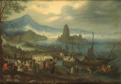 The Sermon on the Sea of Galilee by Jan the Elder Brueghel